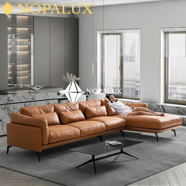 SOFA DA BÒ GÓC L NP 09