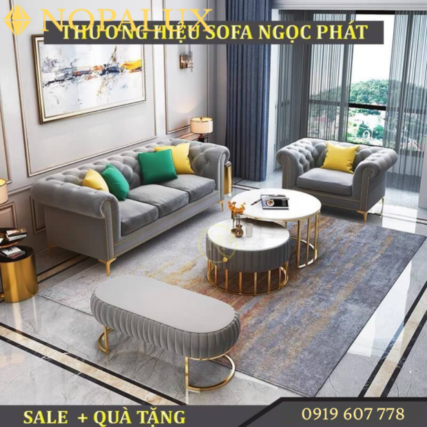 Sofa Băng Tân Cổ Điển DN19