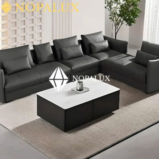 SOFA DA BÒ GÓC L NP 06