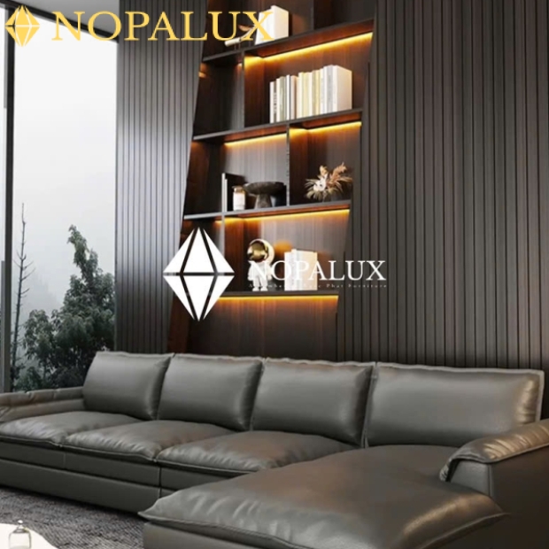 SOFA DA BÒ GÓC L NP 08