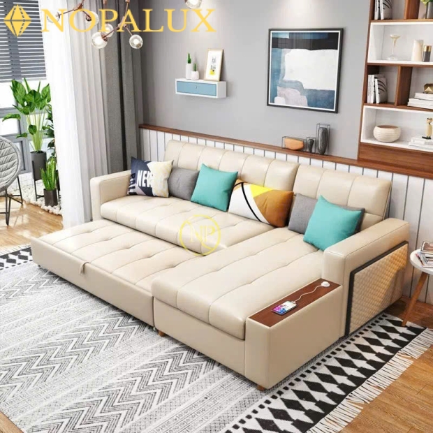 SOFA GIƯỜNG KÉO GÓC MỚI NP 007