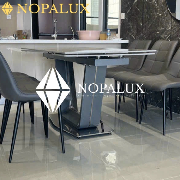 BỘ BÀN ĂN 6 CHÂN GHẾ NP 09