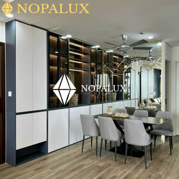 BỘ BÀN ĂN 6 CHÂN GHẾ NP 16