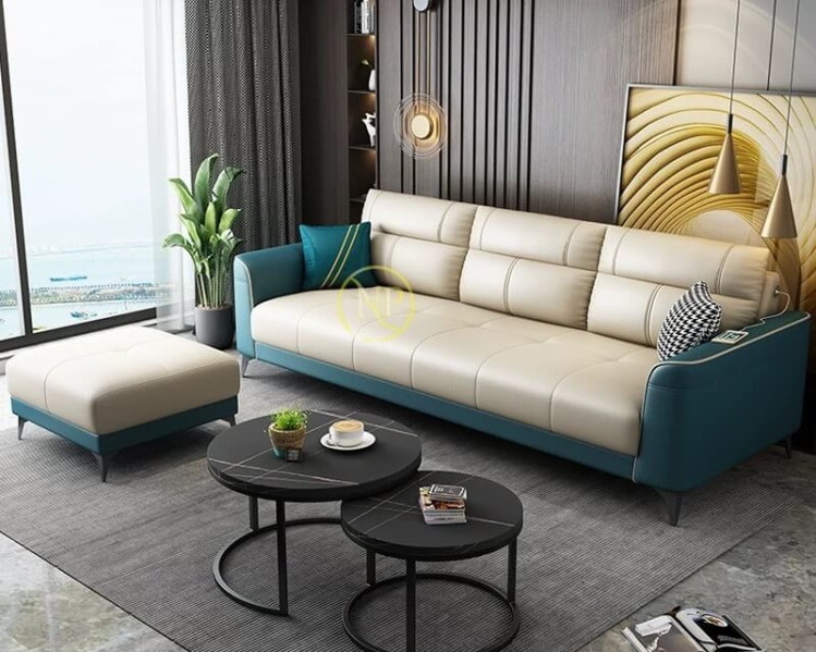 Sofa Băng 3 Chỗ Phối Màu Cách Điệu DN248