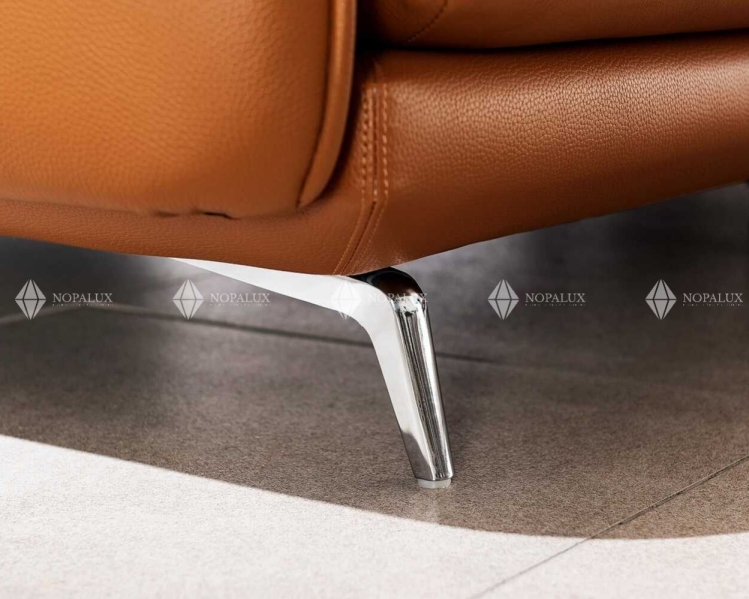 Sofa góc da 3 chỗ tựa gật gù NOPA 101G