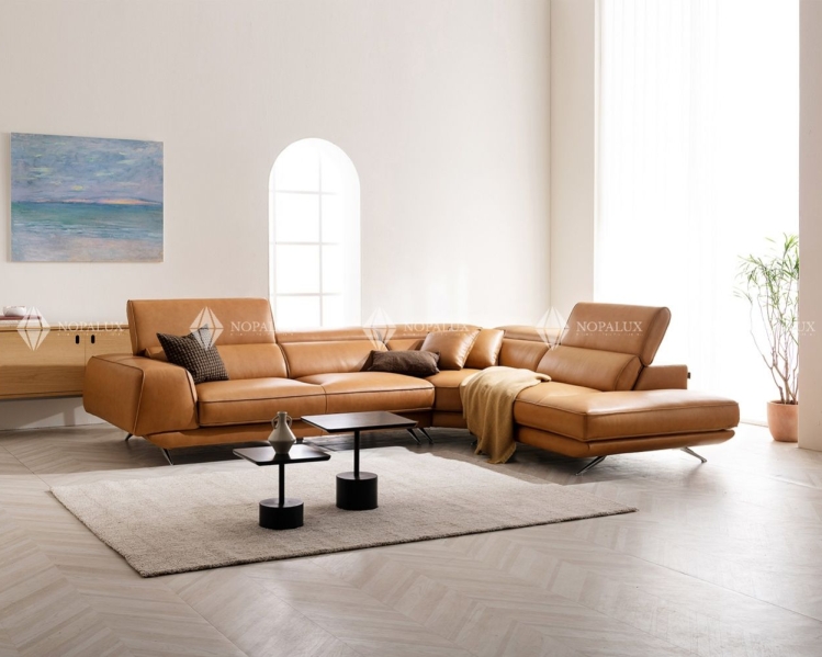 Sofa góc L phòng khách lớn NOPA 107G